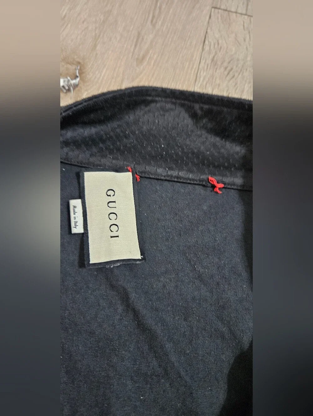 Gucci Airtex Rope Taped GG Logo Track Jacket Size S
